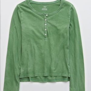 Geeen cropped Henley